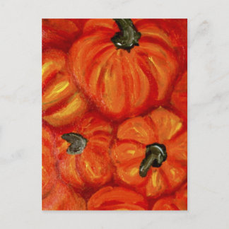 Pick a Pumpkin Postcard Postkarte