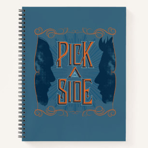 Pick A Side Notizbuch