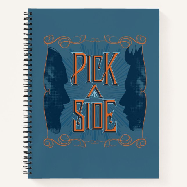 Pick A Side Notizbuch (Vorderseite)