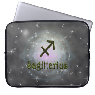 Pick Color Sagittarier Zodiac Astrologisches Zeich Laptopschutzhülle