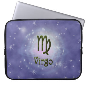Pick Color Virgo Zodiac Astrologisches Zeichen Laptopschutzhülle