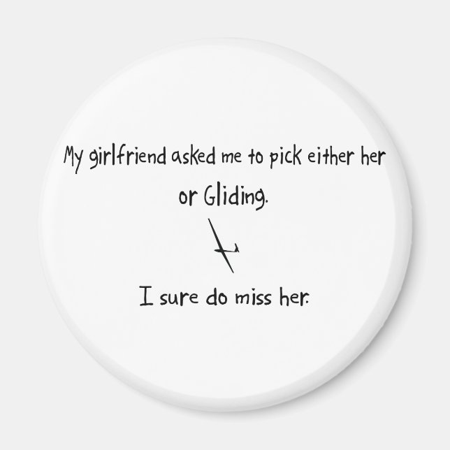 Pick Girlfriend oder Gliding Magnet (Vorne)