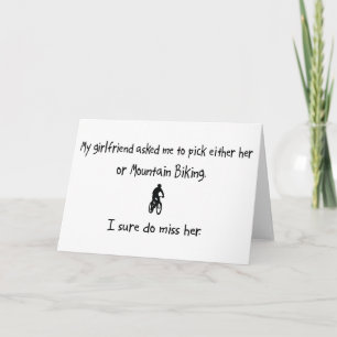 Pick Girlfriend oder Mountainbike Karte