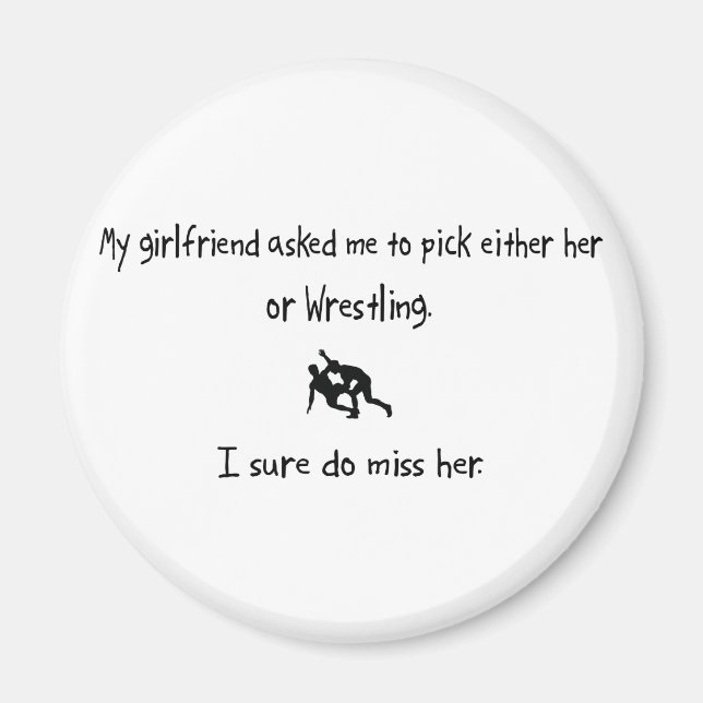 Pick Girlfriend oder Wrestling Magnet (Vorne)