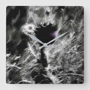 Pick Me Quadratische Wanduhr