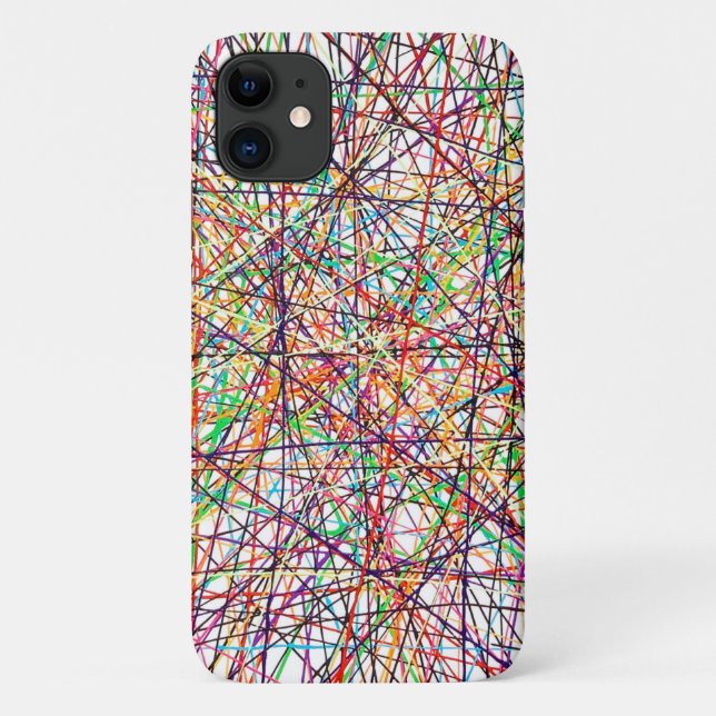 Pick-Up Sticks iPhone Case (Rückseite)
