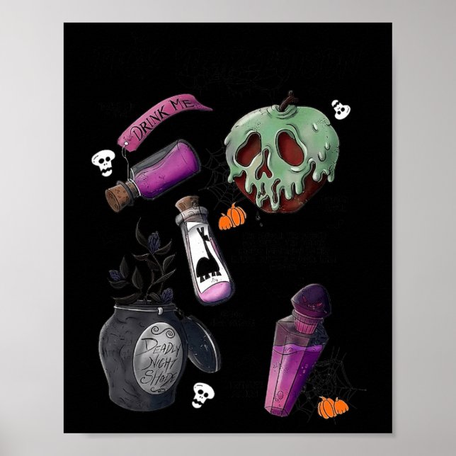 Pick your Gift Drink Me Pop Halloween Poster (Vorne)