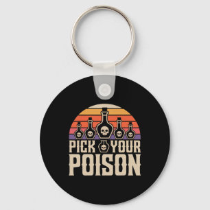 Pick your Poison Poison Flaschen Gothic Halloween Schlüsselanhänger