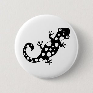 Pickelige Eidechse Button