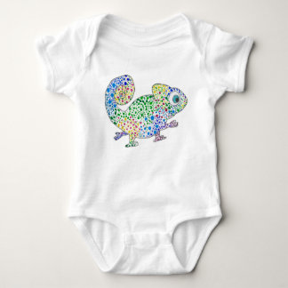 Pickeliger Marcel der Chamäleon-Baby-Bodysuit Baby Strampler