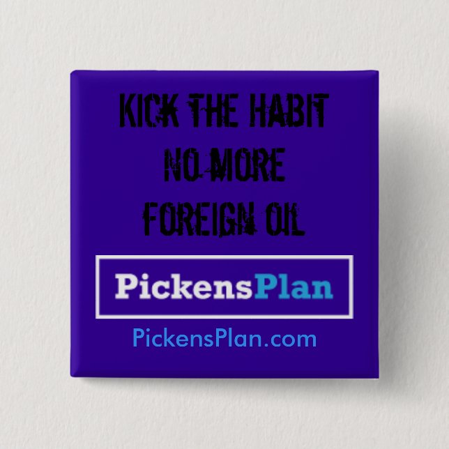 Pickens Plan Button (Vorderseite)
