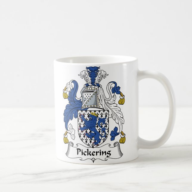 Pickering Familienwappen Tasse (Rechts)