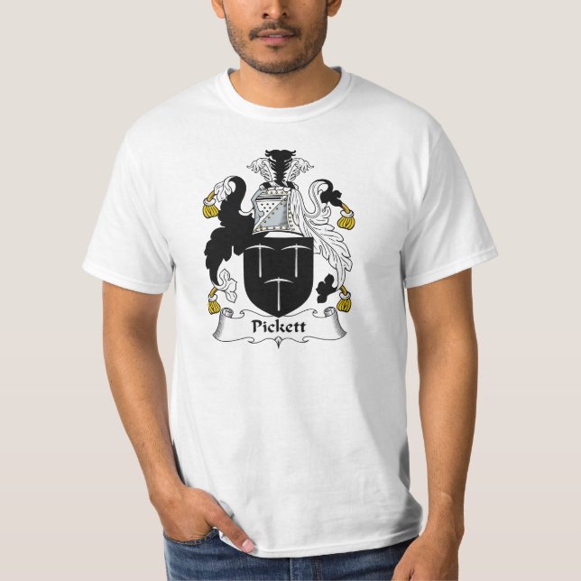 Pickett Familienwappen T-Shirt (Vorderseite)
