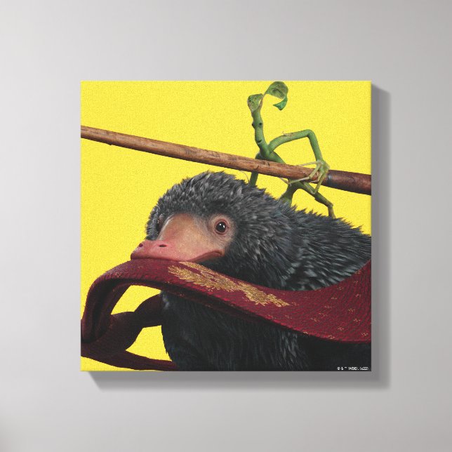 Pickett & Teddy With Wand and Tie Leinwanddruck (Vorderseite)