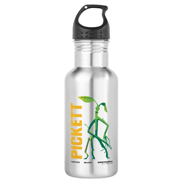 Pickett Vintag Graphic Edelstahlflasche (Vorderseite)