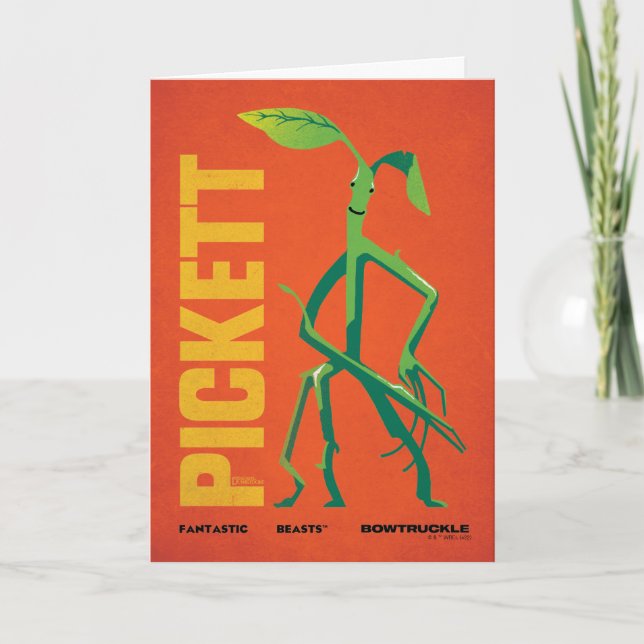 Pickett Vintag Graphic Karte (Vorderseite)