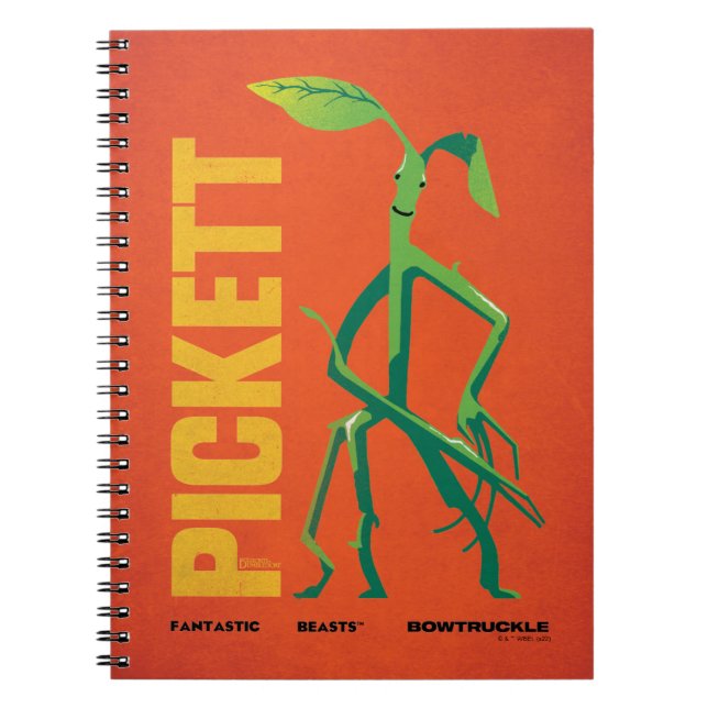 Pickett Vintag Graphic Notizblock (Vorderseite)