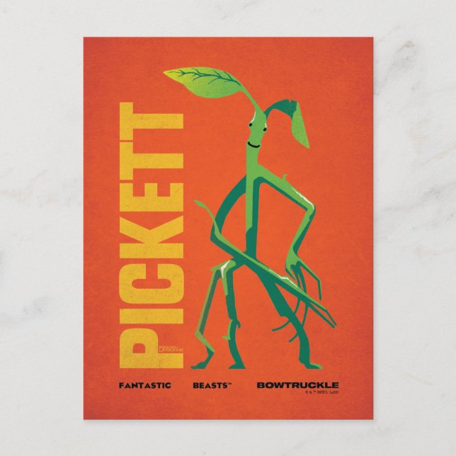 Pickett Vintag Graphic Postkarte (Vorderseite)