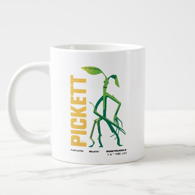 Pickett Vintage Graphic Jumbo-Tasse (Links)