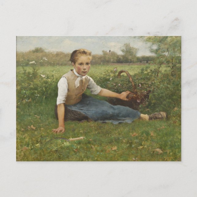 Picking-Blume | 1882 Postkarte (Vorderseite)