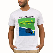 Picklball-Addicts werden den ganzen T - Shirt über