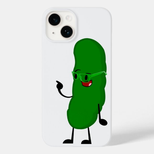 Pickle auf Weiß Case-Mate iPhone Hülle (Rückseite)