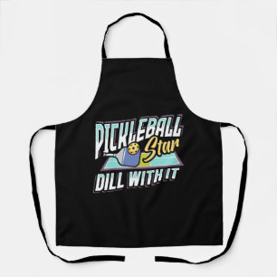 Pickle-Ball-Design für einen Pickleball-Player Schürze