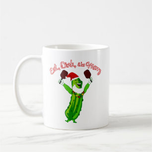 Pickle Ball Geschenk Weihnachten Pickleball Weihna Kaffeetasse