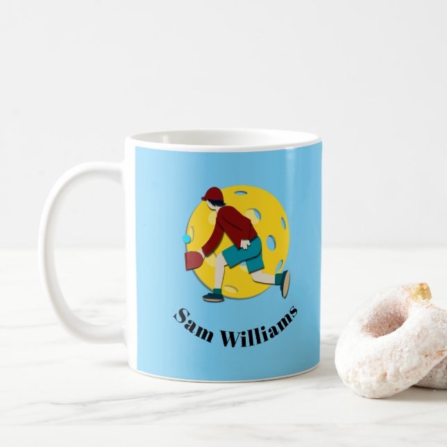 Pickle Ball Kaffeetasse (Mit Donut)