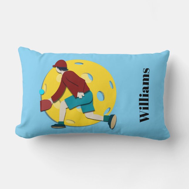 Pickle Ball Lendenkissen (Vorderseite)