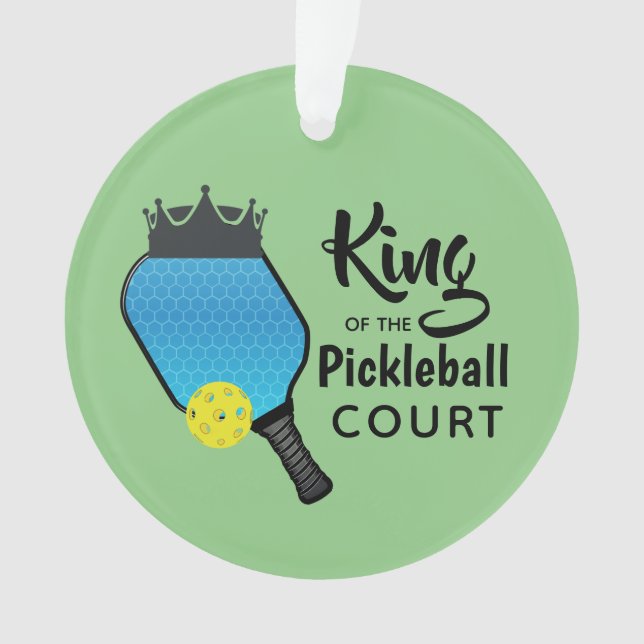 Pickle Ball Pickleball Design Akryler Ornament (Vorderseite)