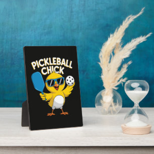 Pickle Ball Pickleball Huhn Fotoplatte