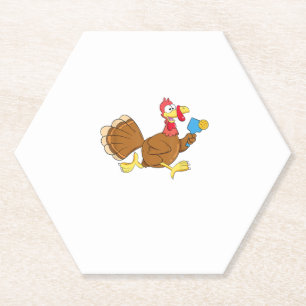 Pickle Ball Player Türkei Paddleall Erntedank Untersetzer