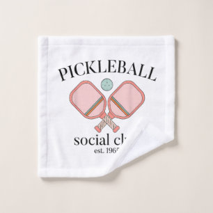 Pickle Ball Social Club EST 1965 Männer Frauen Waschlappen