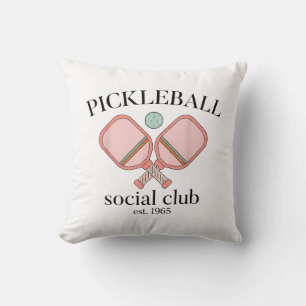 Pickle Ball Sozialclub EST 1965 Männer Frauen Kissen