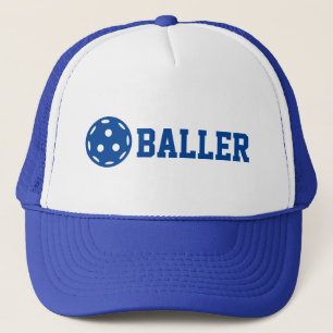 Pickle baller Funny Pickleball Benutzerdefinierter Truckerkappe