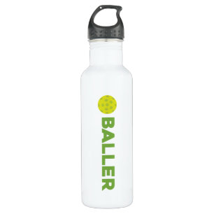 (Pickle)Baller Pickleball Wasserflasche Edelstahlflasche
