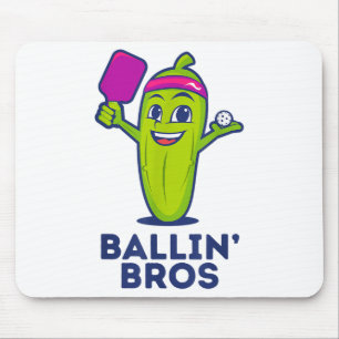 Pickle Ballin’ Bros - Geschenke Freunde, Brüder od Mousepad