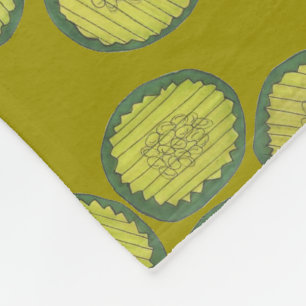 PIckle Chips hausgemachte süße Pickles Feinschmeck Fleecedecke