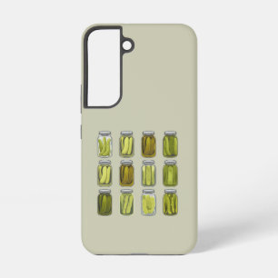 Pickle-Enthusiast Vintage-Dosen-Gurken Glas Weihna Samsung Galaxy Hülle