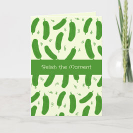 Pickle & Fresh Collection Birthday Card Karte