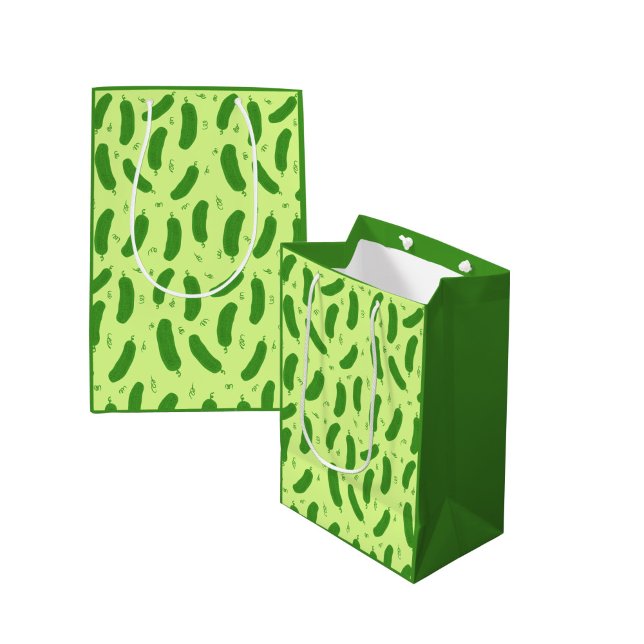 Pickle & Fresh Collection gemustert Mittlere Geschenktüte (Von Creator hochgeladen)