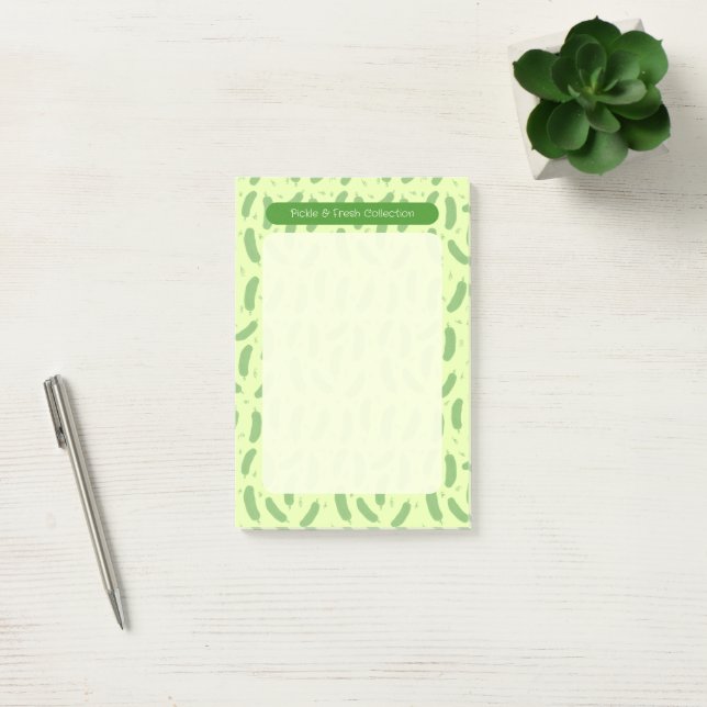 Pickle & Fresh Collection Post-it Klebezettel (Büro)