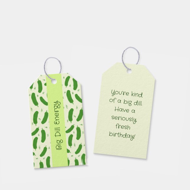 Pickle & Fresh Kollektion Geschenkanhänger (Von Creator hochgeladen)