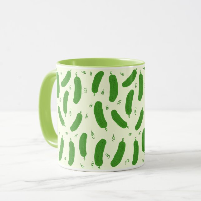 Pickle & Fresh Kollektion Tasse (Vorderseite Links)