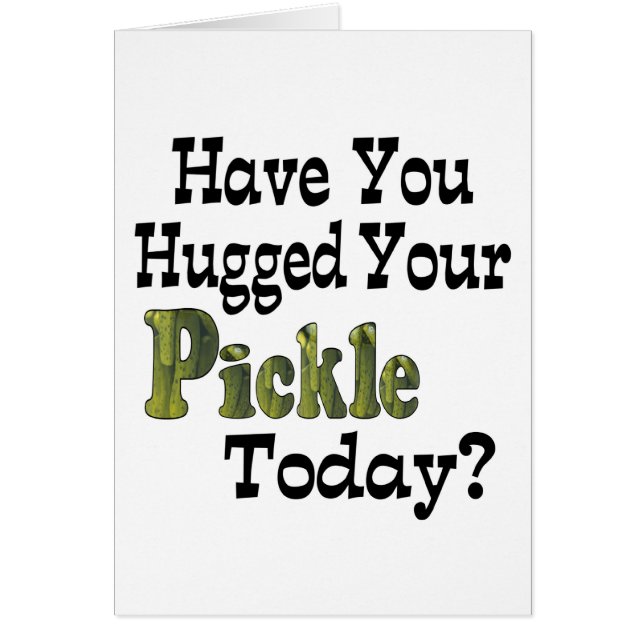 Pickle Knutscher (Vorne)