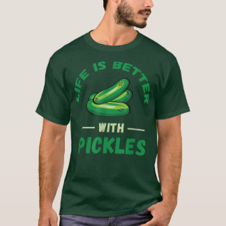 Pickle Life ist besser pickle Lover Vegetarian Veg T-Shirt