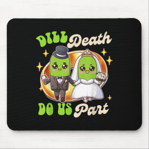 Pickle Lover Groom & Amp; Brauttrockenmord Mousepad