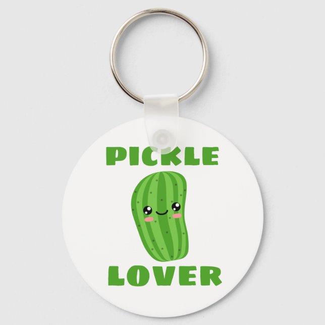 Pickle Lover Schlüsselanhänger (Vorderseite)