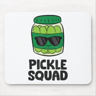 Pickle Lover Team Pickles Funny Pickle Squad Mousepad